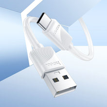 Заредете изображение във визуализатора на галерията – HOCO cable USB A to Lightning 2,4 A X114 1 m white
