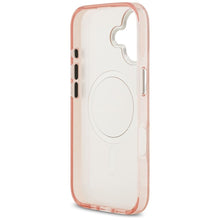 Заредете изображение във визуализатора на галерията – KARL LAGERFELD case for IPHONE 17 compatible with MagSafe KLHMP17SHMCHAQOP (IML Aquarelle Choupette &amp; Logo) pink
