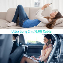 Заредете изображение във визуализатора на галерията – Choetech IP0041 USB-C / Lightning MFi 480Mb/s 3A 2 m cable - black
