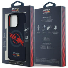 Заредете изображение във визуализатора на галерията – RED BULL case for IPHONE 16 Pro Max compatible with MagSafe RBHMP16X24SIOLVR (Silicone ORBR20 Logo Red Lining) navy
