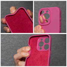 Заредете изображение във визуализатора на галерията – Case for iPhone 18 Pro / 17 Pro Silicone 2mm (camera protection) compatible with MagSafe pink

