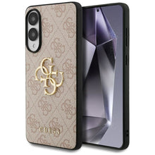 Заредете изображение във визуализатора на галерията – GUESS case for SAMSUNG S25 Edge GUHCS25E4GMGPI (4G PU Big Logo) pink
