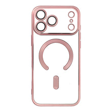 Заредете изображение във визуализатора на галерията – Case for iPhone 18 Pro Max / 17 Pro Max Electro Mag Cover compatible with MagSafe gold-rose

