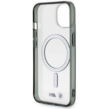 Заредете изображение във визуализатора на галерията – BMW Silver Ring MagSafe case for iPhone 14 Plus - transparent
