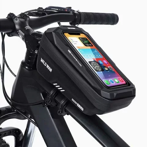 WILDMAN traveling bag for bike frame with zipper 1L (4 