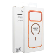 Заредете изображение във визуализатора на галерията – Case for iPhone 18 Pro Max / 17 Pro Max Frame Clear Hybrid Mag Cover compatible with MagSafe hermes orange
