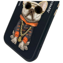 Заредете изображение във визуализатора на галерията – NIMMY case GLASSES COOL DOG for IPHONE 15 black
