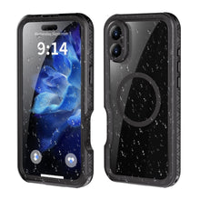 Заредете изображение във визуализатора на галерията – Waterproof case SHELLBOX GT compatible with MagSafe for IPHONE 16 Plus black
