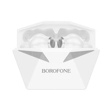 Заредете изображение във визуализатора на галерията – Borofone TWS Bluetooth Earphones BW24 Magic Waves White
