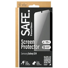 Заредете изображение във визуализатора на галерията – SAFE by PanzerGlass Ultra-Wide Fit tempered glass for Samsung Galaxy S24
