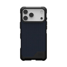 Заредете изображение във визуализатора на галерията – UAG Urban Armor Gear case METROPOLIS LT compatible with MagSafe for IPHONE 17 Pro Max kevlar black
