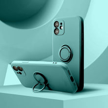 Заредете изображение във визуализатора на галерията – SILICONE RING case for SAMSUNG S25 FE green

