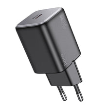 Заредете изображение във визуализатора на галерията – HOCO wall charger Type C QC PD 20W N40 black
