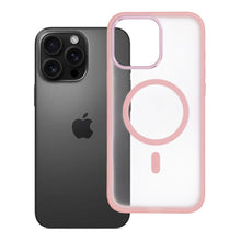 Заредете изображение във визуализатора на галерията – Case for iPhone 16 PRO MAX Flexline Mag Cover compatible with MagSafe pink
