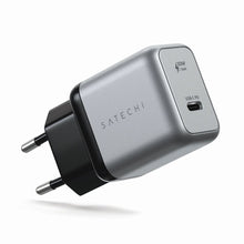 Заредете изображение във визуализатора на галерията – Phone charger Satechi GaN USB C 30W ST-UC30WCM-EU gray and black
