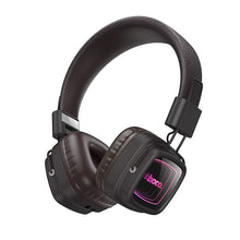 Заредете изображение във визуализатора на галерията – Wireless headphones Hoco W72 brown

