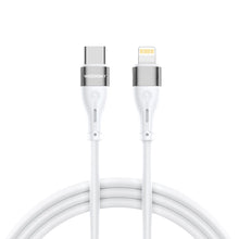 Заредете изображение във визуализатора на галерията – Wozinsky WSTCL2 Lightning / USB-C PD 27W cable 2 m - white
