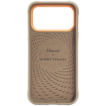 Заредете изображение във визуализатора на галерията – NIMMY case BIG EYED LYING TEDDY POODLE compatible with MagSafe for IPHONE 18 Pro/17 Pro brown
