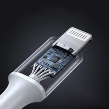 Заредете изображение във визуализатора на галерията – Ugreen US304 70523 USB-C / Lightning MFi cable 1m - silver
