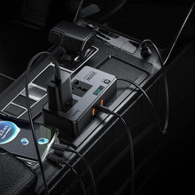 Заредете изображение във визуализатора на галерията – Smart dual car inverter charger Hoco 2 lighter ports max 200W PD66W/1C2A Z66 black
