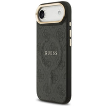 Заредете изображение във визуализатора на галерията – GUESS case for IPHONE 17 Air compatible with MagSafe GUHMP17MP4MSEGCK (PU 4G W/ Classic) black

