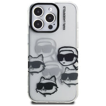 Заредете изображение във визуализатора на галерията – KARL LAGERFELD case for IPHONE 16 PRO KLHCP16LHMCHKCT (IML Multi K&amp;C Head Pattern)
