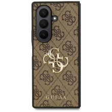 Заредете изображение във визуализатора на галерията – GUESS case for SAMSUNG Z Fold7 GUHCZFD74GMGBR (4G PU Big Logo) brown
