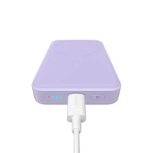 Заредете изображение във визуализатора на галерията – Baseus Magnetic Mini Induction Powerbank 10000mAh 20W - purple + USB-C - USB-C cable
