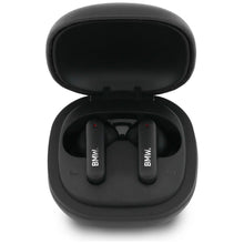 Заредете изображение във визуализатора на галерията – Wireless earphone ENC BMW TWS Leather Metal Logo BMW001137 black
