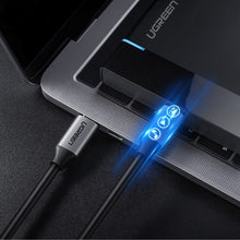 Заредете изображение във визуализатора на галерията – Ugreen US161 50751 USB-C 3.1 / USB-C 3.1 cable 1.5m - gray
