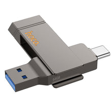 Заредете изображение във визуализатора на галерията – HOCO pendrive USB A + USB C UD15 64GB USB3.2
