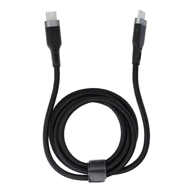 WiWU - Кабел за данни Platinum Series Wi-C013 USB C към USB C 60W 1,2м - черен