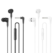 Заредете изображение във визуализатора на галерията – HOCO wire earphones Jack 3,5 mm with microphone M102 black
