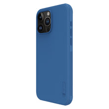 Заредете изображение във визуализатора на галерията – Nillkin Super Frosted Shield Pro Magnetic Case for iPhone 15 Pro Max - blue
