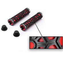 Заредете изображение във визуализатора на галерията – Rockbros 2017-14ARD bicycle grips - black and red

