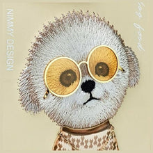 Заредете изображение във визуализатора на галерията – NIMMY case GLASSES COOL DOG for IPHONE 15 Pro khaki
