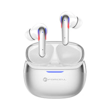 Заредете изображение във визуализатора на галерията – Forcell F-Audio Pulse Pro ANC + ENC Wireless In-Ear TWS Earbuds silver
