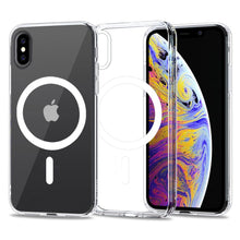 Заредете изображение във визуализатора на галерията – Tech-Protect MagMat MagSafe case for iPhone X / XS - transparent
