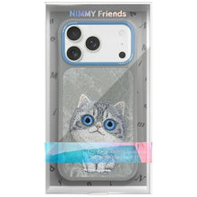 Заредете изображение във визуализатора на галерията – NIMMY case BIG EYED PET 2.0 Cat for IPHONE 17 gray

