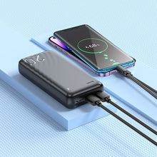 Заредете изображение във визуализатора на галерията – HOCO powerbank 20000 mAh 2A J123A black
