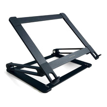 Заредете изображение във визуализатора на галерията – Silver Monkey US-600 stand for laptops up to 17.3'', aluminum - black
