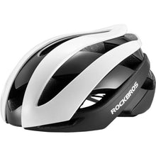 Заредете изображение във визуализатора на галерията – Rockbros 10110004001 bicycle helmet, size L - white and black
