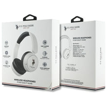 Заредете изображение във визуализатора на галерията – Wireless headphones US Polo DH Color Logo white
