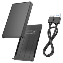 Заредете изображение във визуализатора на галерията – Hard drive enclosure HDD 2,5" SATA USB 3.0 to Micro Hoco HB46 black
