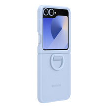 Заредете изображение във визуализатора на галерията – Samsung Silicone Case EF-PF741TLEGWW for Samsung Galaxy Z Flip 6 - blue
