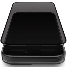 Заредете изображение във визуализатора на галерията – Uniq Optix Privacy tempered glass for iPhone 15 Pro Max with applicator
