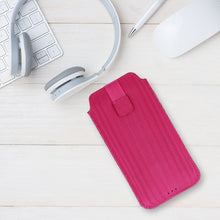 Заредете изображение във визуализатора на галерията – HIT Pouch Case (Size XXL) for Samsung S23 Ultra/S22 Ultra/M33/M23/A14 5G/Xiaomi Redmi 12C design 2 pink
