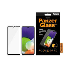 Заредете изображение във визуализатора на галерията – PanzerGlass E2E Regular Tempered Glass for Samsung Galaxy A22 / M22 / M32 - with Black Frame
