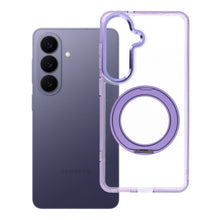 Заредете изображение във визуализатора на галерията – Case for Samsung S26 Frame Circle Stand compatible with MagSafe purple

