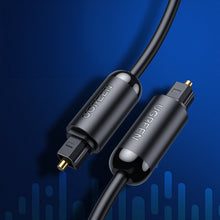 Заредете изображение във визуализатора на галерията – Ugreen AV122 70893 Optical Audio Toslink/SPDIF Cable 3m - Black
